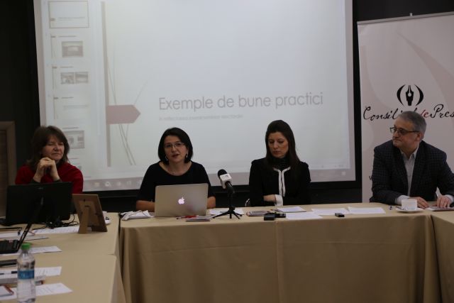 Chișinău, 12 februarie, 2019. Consiliul de Presă a organizat o masă rotundă despre deontologia jurnalistică în perioada campaniilor electorale..jpg